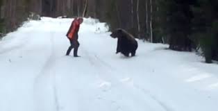 Όταν σου επιτίθεται μια αρκούδα… (Βίντεο)