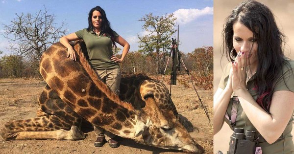 H λογίστρια που προκαλεί σάλο στο Facebook με φωτογραφίες από άγρια ζώα που έχει σκοτώσει… (Βίντεο)