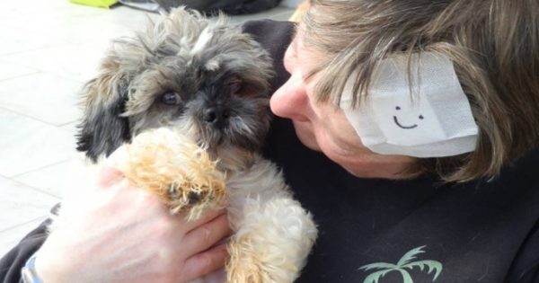Γερμανίδα εθελόντρια κτηνίατρος υιοθέτησε ένα ανάπηρο σκυλάκι από τη Βέροια Ημαθίας