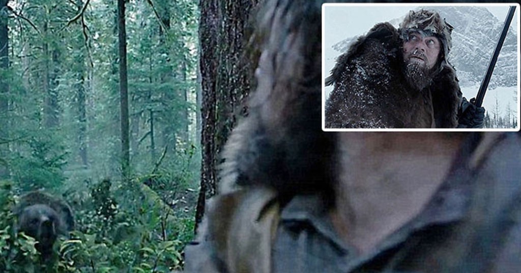 Αρκούδα «ασελγεί» δυο φορές στον Λεονάρντο Ντι Κάπριο στην νέα του ταινία. (Βίντεο)