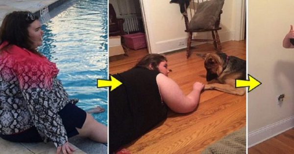 Παχύσαρκο νεαρό κορίτσι άρχισε να κάνει τζόκινγκ μαζί με το σκύλο της και δείτε πως έχει γίνει σήμερα